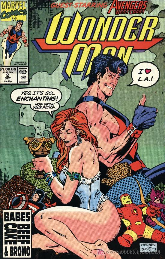 C&oacute;mics: Wonder Man  -  n&ordm; 2  -  Ed. Marvel  1991 - Foto 1