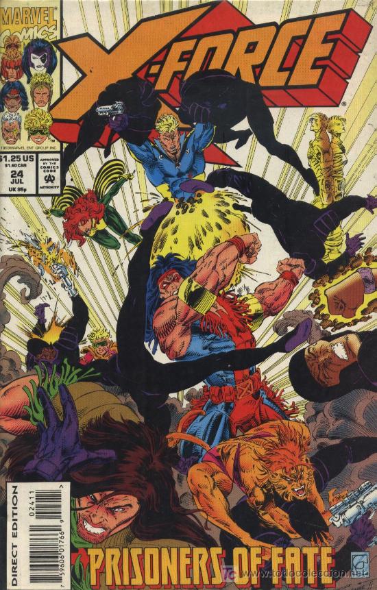 Comics: X Force  -  n&ordm; 24  -  Ed. Marvel  1993