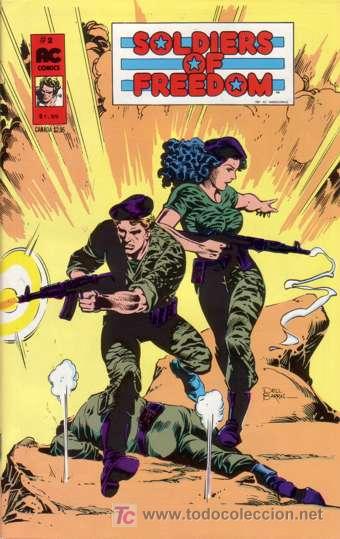 Comics: SOLDIERS OF FREEDOM # 2 (AC COMICS - AMERICOMICS,1987)