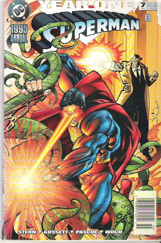 C&oacute;mics: SUPERMAN *** YEAR ONE ***1995 ANUAL *** - Foto 1