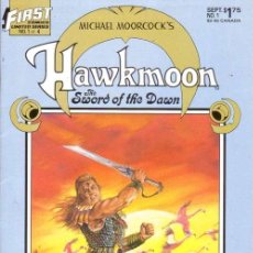 Cómics: COMPLETA - HAWKMOON - THE SWORD OF DAWN # 1 AL 4 (FIRST COMICS,1987) - MICHAEL MOORCOCK. Lote 26400991
