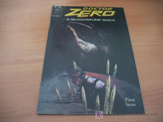 C&oacute;mics: DOCTOR ZERO. FINAL ISSUE. YEAR 1989. EN INGLES. EPIC COMICS (COB95) - Foto 1