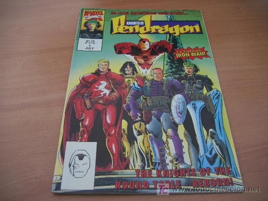 Comics: KNIGHTS OF PENDRAGON. VOL 1. N&ordm; 1. YEAR 1992. CO- STARRING IRON MAN (COB95)
