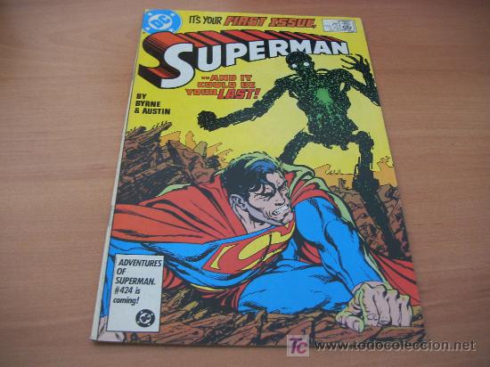 C&oacute;mics: SUPERMAN. N&ordm; 1. YEAR 1987. EN INGLES DC COMICS (COB95) - Foto 1