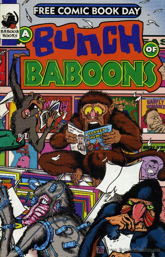 Comics : A bunch of Baboons Free Comic Book Day Preview - (Escrito en ingl&eacute;s)