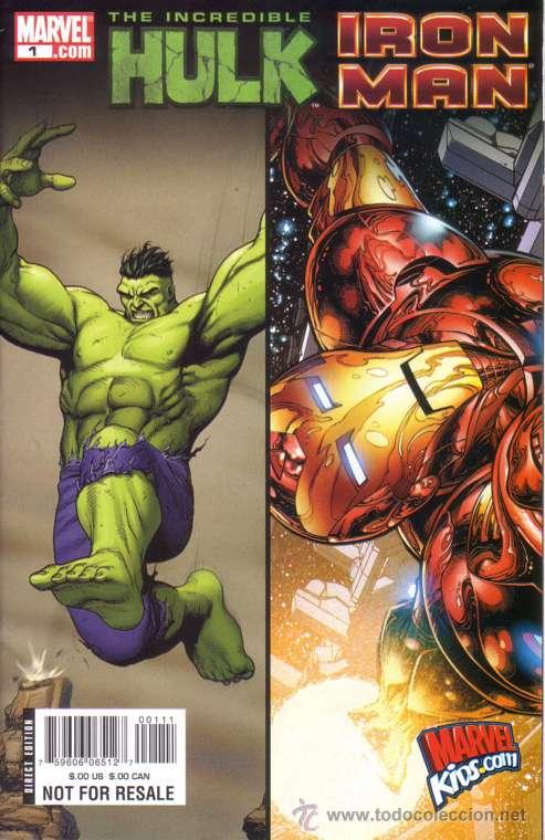 C&oacute;mics: THE INCREDIBLE HULK / IRON MAN SAMPLER (MARVEL,2008) - Foto 1