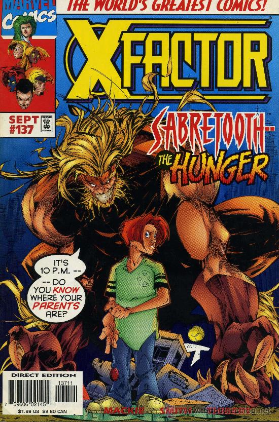 Comics: X Factor - n&ordm; 137 (ESCRITO EN INGL&Eacute;S)