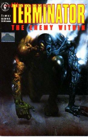 C&oacute;mics: TERMINATOR - ENEMY WITHIN # 1  (Dark Horse,1991) - Foto 1