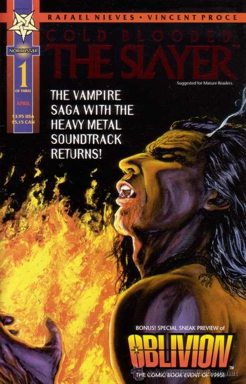 Comics: COLD BLOODED: THE SLAYER # 1 (Northstar,1995) - VAMPIRE