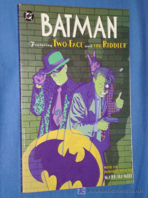 Comics: BATMAN TWO FACE & THE RIDDLER * DC * 192 PAGINAS * UNICO EN INGLES * A&Ntilde;O 1995 *