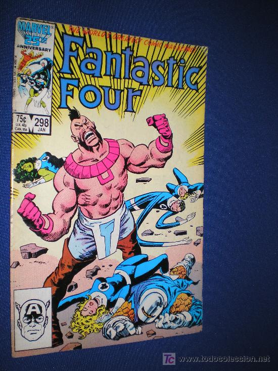 C&oacute;mics: FANTASTIC FOUR N&ordm; 298 - MARVEL COMIC USA -EN INGLES - Foto 1
