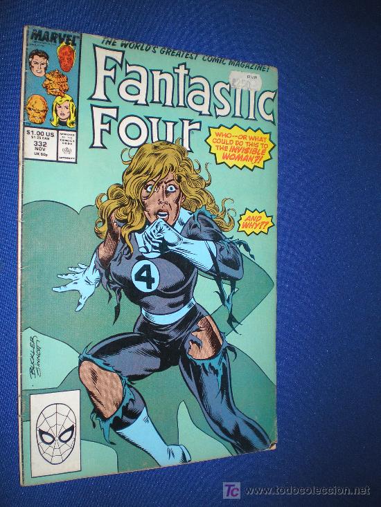 C&oacute;mics: FANTASTIC FOUR N&ordm; 332 - MARVEL COMIC USA - EN INGLES - Foto 1