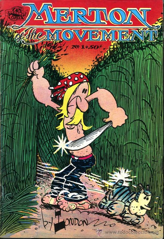 Fumetti: MERTON OF THE MOVEMENT - N&ordm; 1 - 1971 - 1&ordf; (&Uacute;NICA) EDICI&Oacute;N - BOBBY LONDON - TED RICHARDS