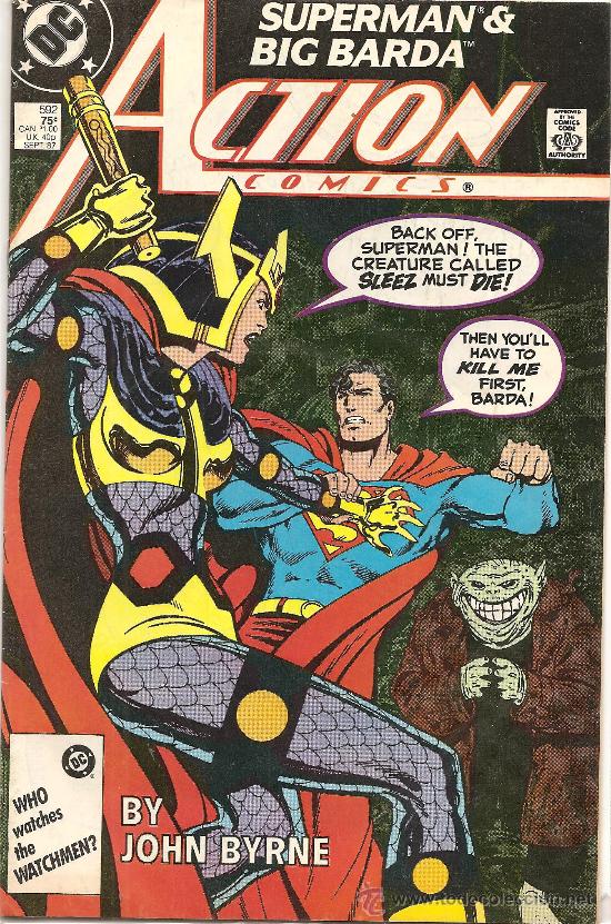 C&oacute;mics: ACTION COMICS N&ordm; 592 SUPERMAN Y BIG BARDA - Foto 1