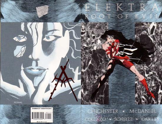 C&oacute;mics: ELEKTRA - ROOT OF EVIL # 1 (Marvel,1995) - SCOTT McDANIEL - Foto 1