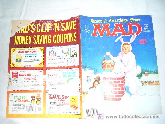 Comics: MAD N&ordm; 276, JANUARY 1988. SEASON'S GREETINGS FROM