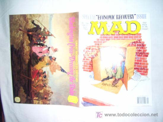 C&oacute;mics: MAD N&ordm; 326, MARCH-APRIL 1994. SPECIAL ECONOMIC RECOVERY ISSUE