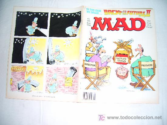 Fumetti: MAD N&ordm; 295, JUNE 1990.IN THIS ISSUE WE SMACK... BACK TO THE FUTURE II
