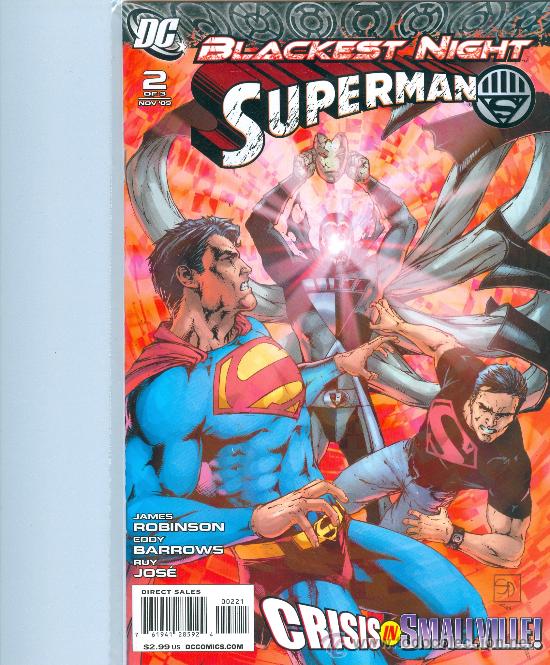 C&oacute;mics: Superman: Blackest Night n&uacute;m. 2 (2009) - Foto 1
