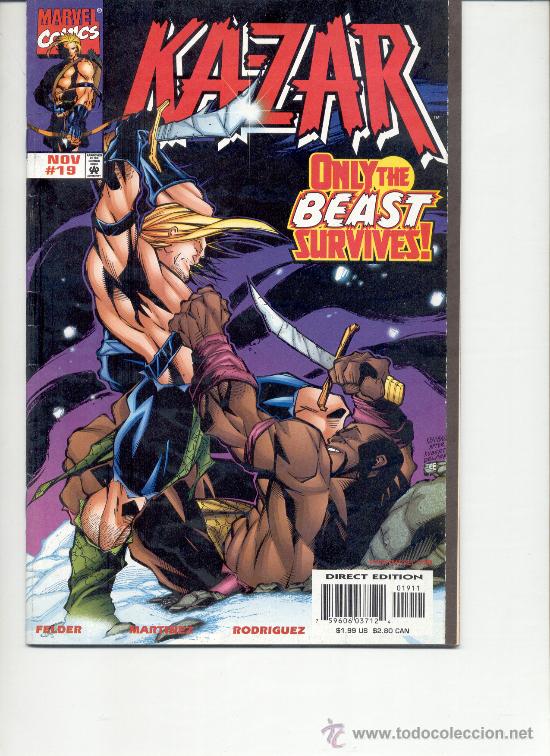 C&oacute;mics: KA-ZAR 19 MARVEL - Foto 1