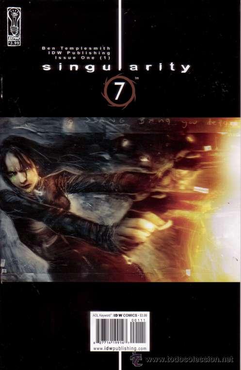 C&oacute;mics: COMPLETA - SINGULARITY 7 # 1 al 4 (IDW,2004) - BEN TEMPLESMITH - Foto 1