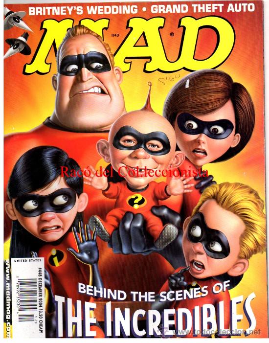 Comics: MAD DICIEMBRE 2004. N&ordm; 448. IDIOMA: INGL&Eacute;S