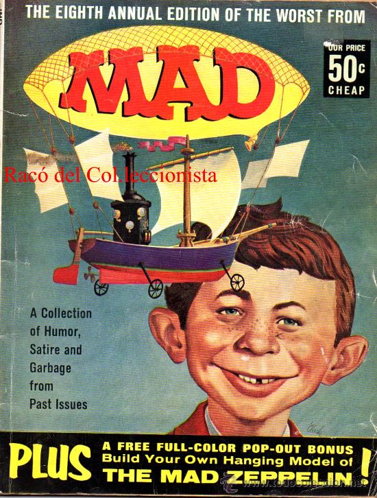 Comics: MAD ANUAL EDICION.   IDIOMA: INGL&Eacute;S. PEDIDO M&Iacute;NIMO 20.-&euro;