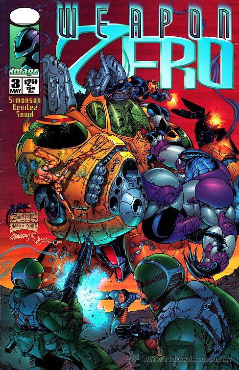 C&oacute;mics: WEAPON ZERO vol.2 # 3 (Image,1996) - Foto 1