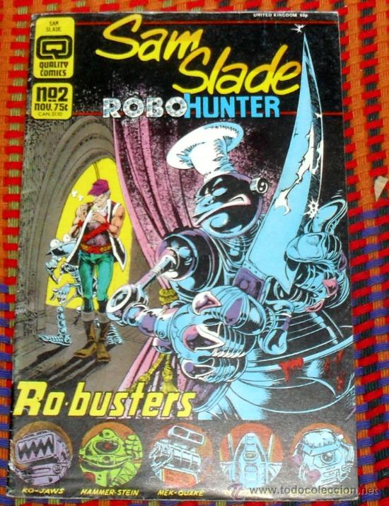 C&oacute;mics: Sam Slade N&ordm; 2. Robo Hunter. ROBOHUNTER. Quality Comics. - Foto 1