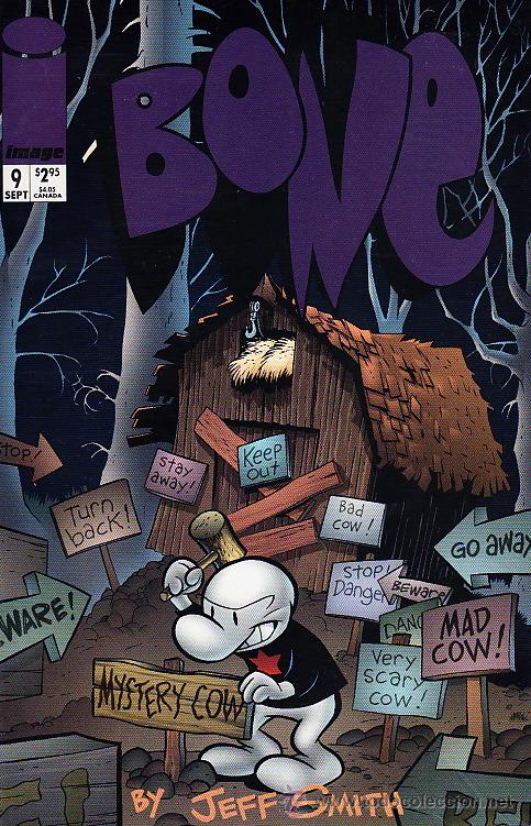 C&oacute;mics: BONE # 9 (IMAGE,1996) - JEFF SMITH - EDICION USA - Foto 1