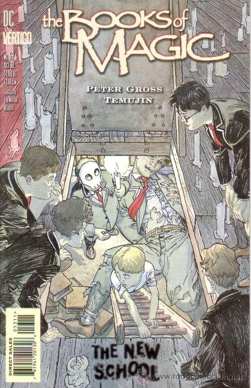 Comics : BOOKS OF MAGIC # 53 (DC-VERTIGO,1998) - PORTADA DE MIKE KALUTA
