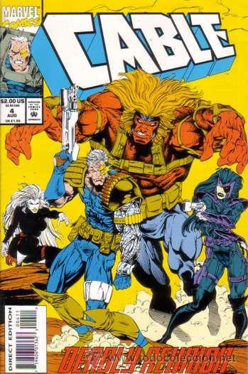 C&oacute;mics: CABLE vol.1 # 4 (MARVEL,1993) - X-MEN - Foto 1
