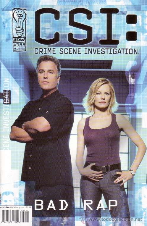 C&oacute;mics: CSI: BAD RAP # 2 (IDW,2003) - MAX ALLAN COLLINS - Foto 1