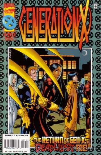 C&oacute;mics: GENERATION-X VOL.1 # 12 (MARVEL,1996) - X-MEN - Foto 1