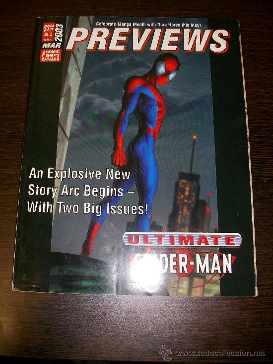 Comics: Previews n&ordm; 3 Vol. XIII (Marzo 2003) - Catalogo Comics USA