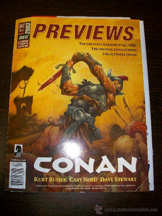 Comics: Previews n&ordm; 12 Vol. XIII (Diciembre 2003) - Catalogo Comics USA