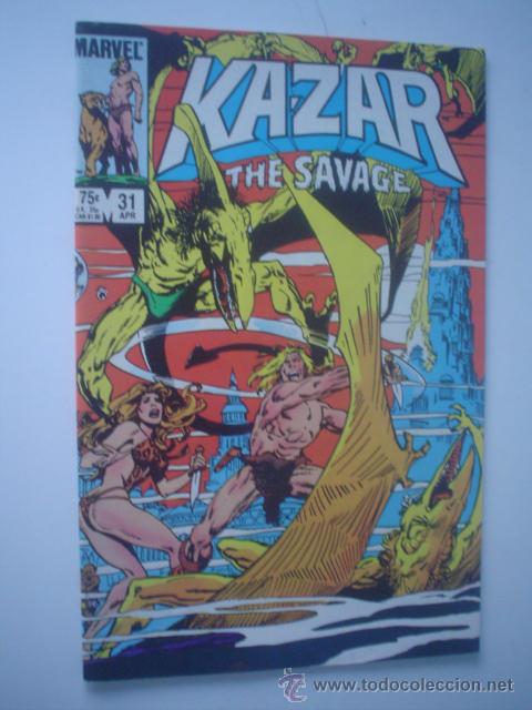 C&oacute;mics: KA-ZAR THE SAVAGE # 31 - Foto 1