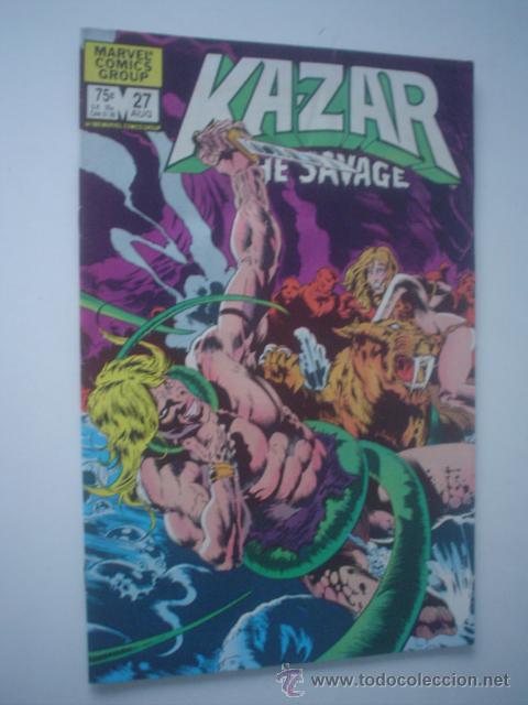C&oacute;mics: KA-ZAR THE SAVAGE # 27 - Foto 1