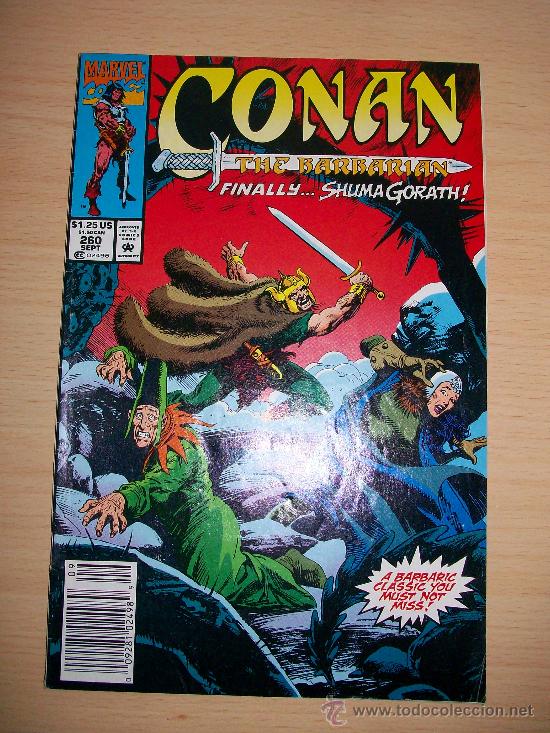 C&oacute;mics: Conan The Barbarian n&ordm; 260 - Marvel - En ingles. - Foto 1