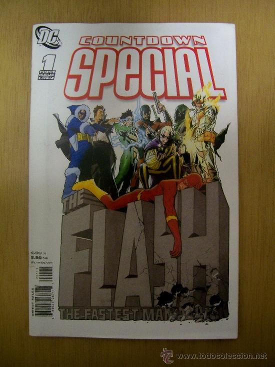 C&oacute;mics: COUNTDOWN SPECIAL THE FLASH N&ordm; 1 DEC 2007 DC COMICS - Foto 1