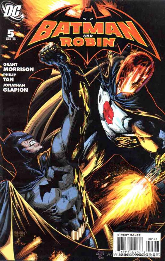 C&oacute;mics: BATMAN AND ROBIN # 5 (DC,2009) - PHILIP TAN VARIANT COVER - Foto 1