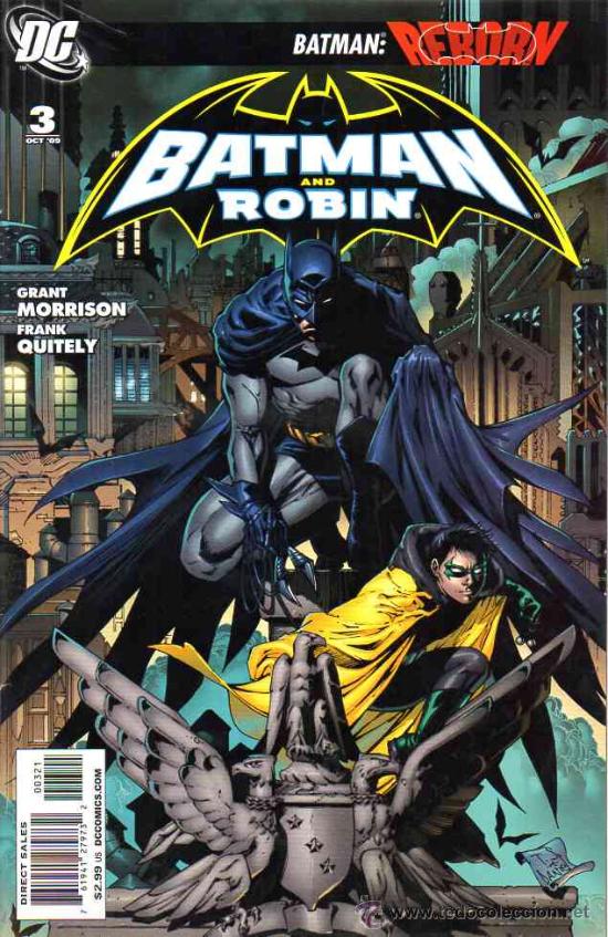 C&oacute;mics: BATMAN AND ROBIN # 3 (DC,2009) - TONY DANIEL VARIANT COVER - Foto 1