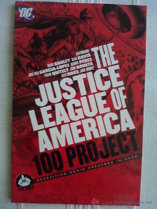 Fumetti: THE JUSTICE LEAGUE OF AMERICA 100 PROJECT (EN INGLES)