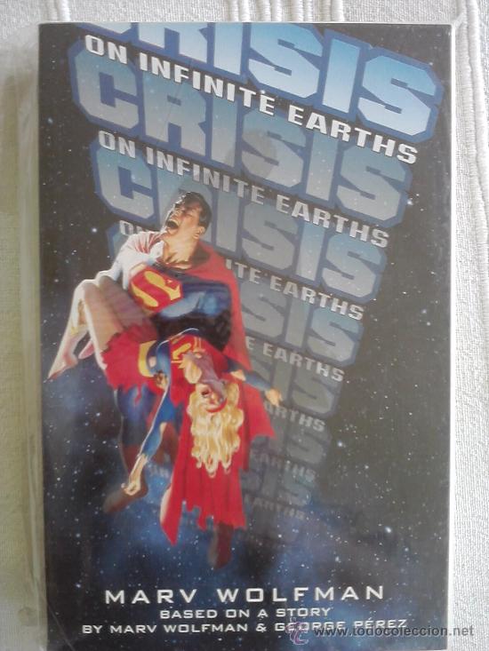 Fumetti: CRISIS EN LAS TIERRAS INFINITAS por MARV WOLMAN, NOVELA EN INGLES