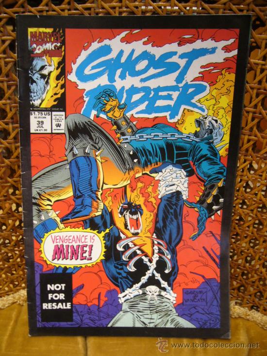 C&oacute;mics: MARVEL COMICS. GHOST RIDER N&ordm; 39. &rdquo;VENGEANCE IS MINE!&rdquo;. - Foto 1