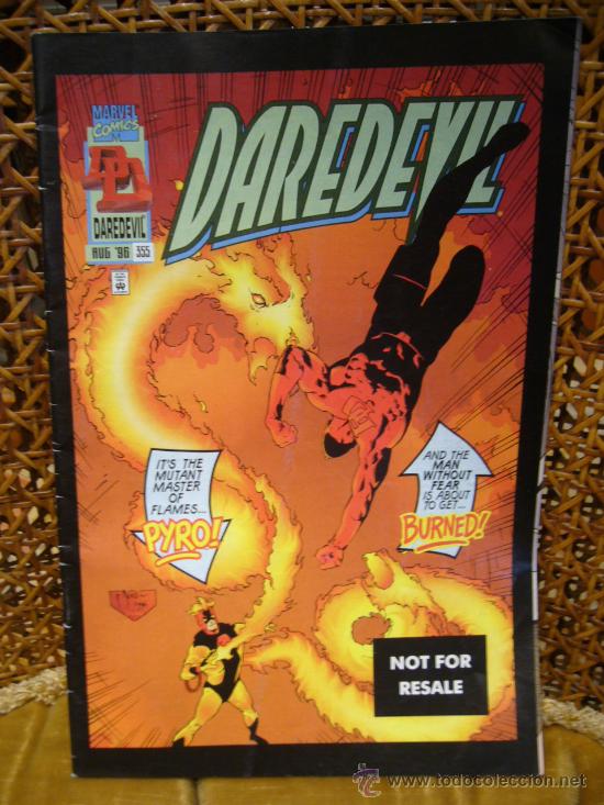 C&oacute;mics: MARVEL COMICS. DAREVIL N&ordm; 355. &rdquo;TRIAL BY FIRE!&rdquo;. - Foto 1