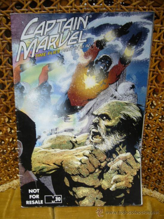 C&oacute;mics: MARVEL COMICS. CAPTAIN MARVEL. TIME FLIES PART IV OF IV. - Foto 1