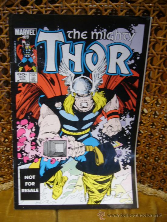 C&oacute;mics: MARVEL COMICS. THOR N&ordm; 351. &rdquo;RAGNAROK E ROLL TOO!&rdquo;. - Foto 1