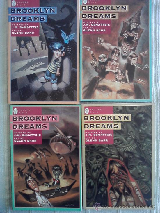 Fumetti: BROOKLYN DREAMS, coleccion completa 4 numeros EN INGLES.