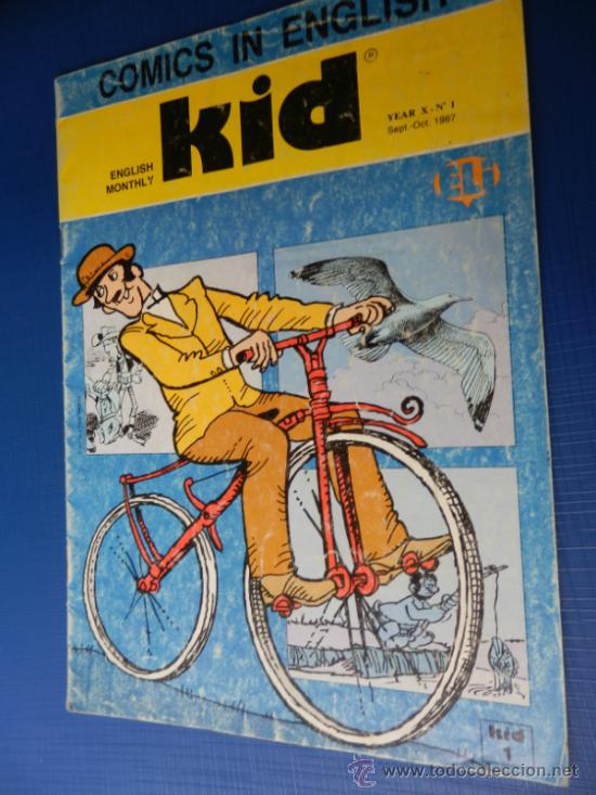 C&oacute;mics: COMICS IN ENGLISH - KID NUM.1 1987  EN INGLES - Foto 1